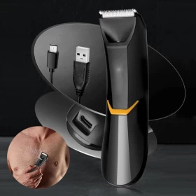Kemei Professional Waterproof Trimmer for Sensitive Areas-3208