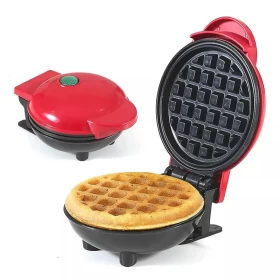 Mini Waffle Maker Machine – Non-Stick Surface