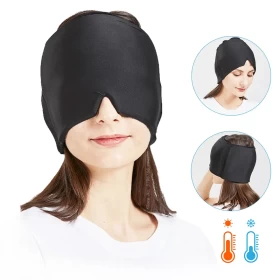 Headache Migraine Relief Stretchable Cold/Heat Compres Cap