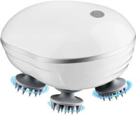 Electric Scalp Massager – Rechargeable & Waterproof