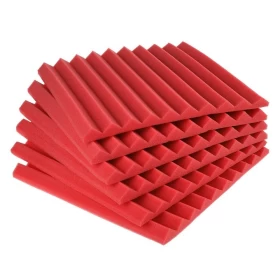 10 Pack Soundproof Acoustic Foam Panels for Recording Studios (30x30cm)