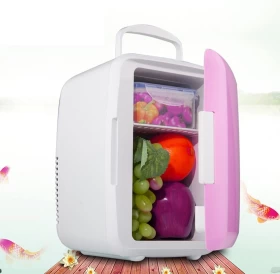 Mini Fridge Cooler & Warmer Car Only Refrigerator-4Lit
