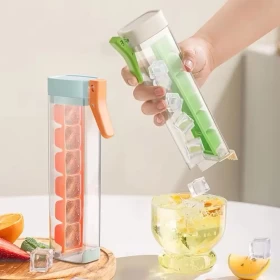 One-Handed Pressing Ice Cube Mold
