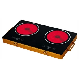 Multifunctional Electric Ceramic Stove with Dual Burners