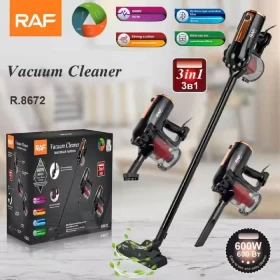 RAF 3-in-1 Wired Stick Vacuum Cleaner 600W