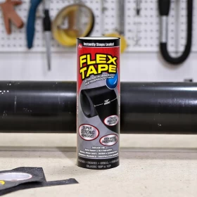 FLEX TAPE 8"WIDE  Black Strong Rubberized Waterproof Tape-20cm Width