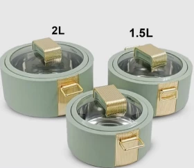 Food Saver Set – 6-Piece Stainless Steel Food Storage Containers