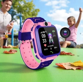 Smart Kids GPS tracker watch for Children Magnetic Charging-Water Proof
