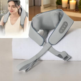 Mini Deep Tissue Neck Massager With Heat-Wireless