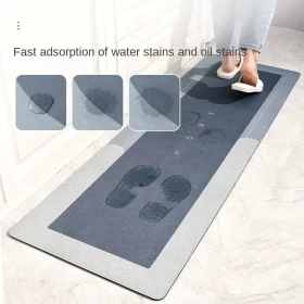 Kitchen Absorbent Mat Non-Skid Waterproof Standing Kitchen Rugs-175cm