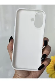 Magic Ring iPhone 16 Compatible Case – Velvet Inside, White Premium Cover