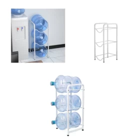 Jiham 3-Tier Water Bottle Storage Rack – Sturdy & Space-Saving!