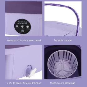 Multi-Function Folding Washing Machine – 6.5 Liter