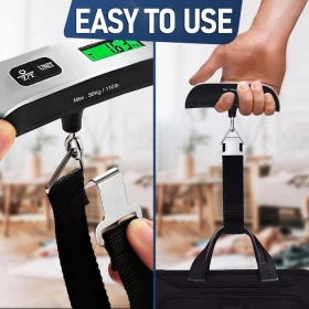 Digital Luggage Scale with LCD Display
