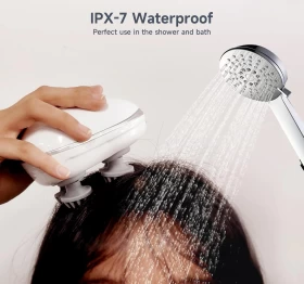 Electric Scalp Massager – Rechargeable & Waterproof