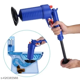 High Pressure Air Drain Blaster Pump | Powerful Clog Remover for Toilets, Sinks & Pipes
