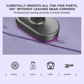 Steam Mini Iron Wrinkles Fast with This Pocket Size