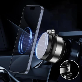 Automobile Flexible Double Suction Holder | Strong Vacuum Adsorption Mount