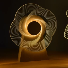 Windmill Rotating LED Light – Decorative & Colorful Motion Light