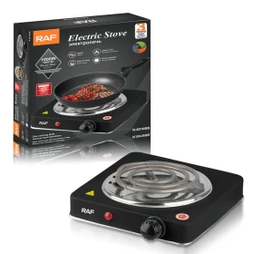 RAF Electric Automatic Stove One cooking Plate Various heat operation 1000W