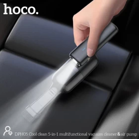 Hoco 5 in 1 Multifunctional Car Vacuum Cleaner and Air Pump