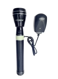 Cyber 3-in-1 Rechargeable LED Flashlight – Ultimate Multi-Use Light!