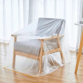 Nylon Protective Cover – 4 x 5 m | Dust & Paint Shield for Furniture & Surfaces
