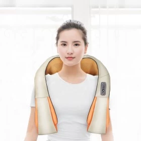 Neck Back Shoulder Electric Massager With Heat Kneading