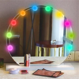 RGB Makeup Vanity Light USB Adjustable Cabinet Mirror Light