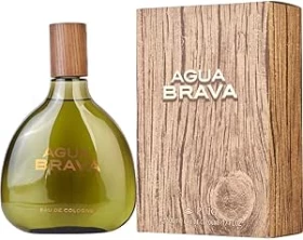 Puig Agua Brava Eau de Cologne for Men, Woody and Herbal Fragrance 100ML