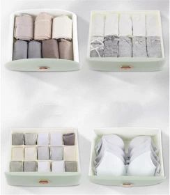 Storage Drawer 4-Layer Closet Organizer – Separate Compartments for Underwear, Bras & More!