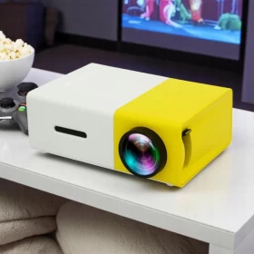 Mini Portable LED Movie Projector With HDMI Input